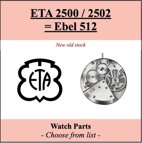 Pièce montre eta 2500 2502 - pièce,